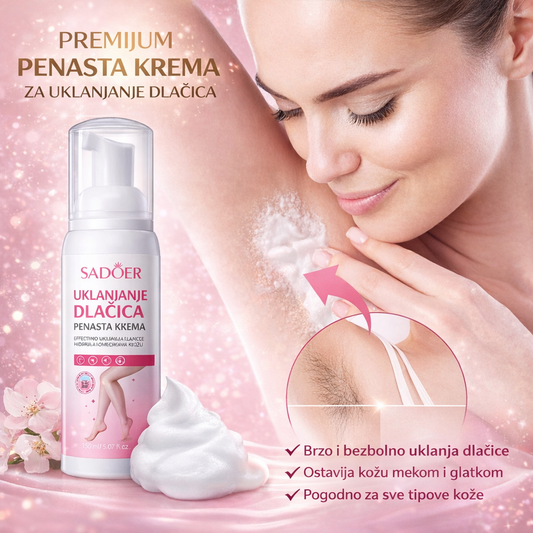 🫧 Pena za uklanjanje dlačica - Besprekorna glatka koža