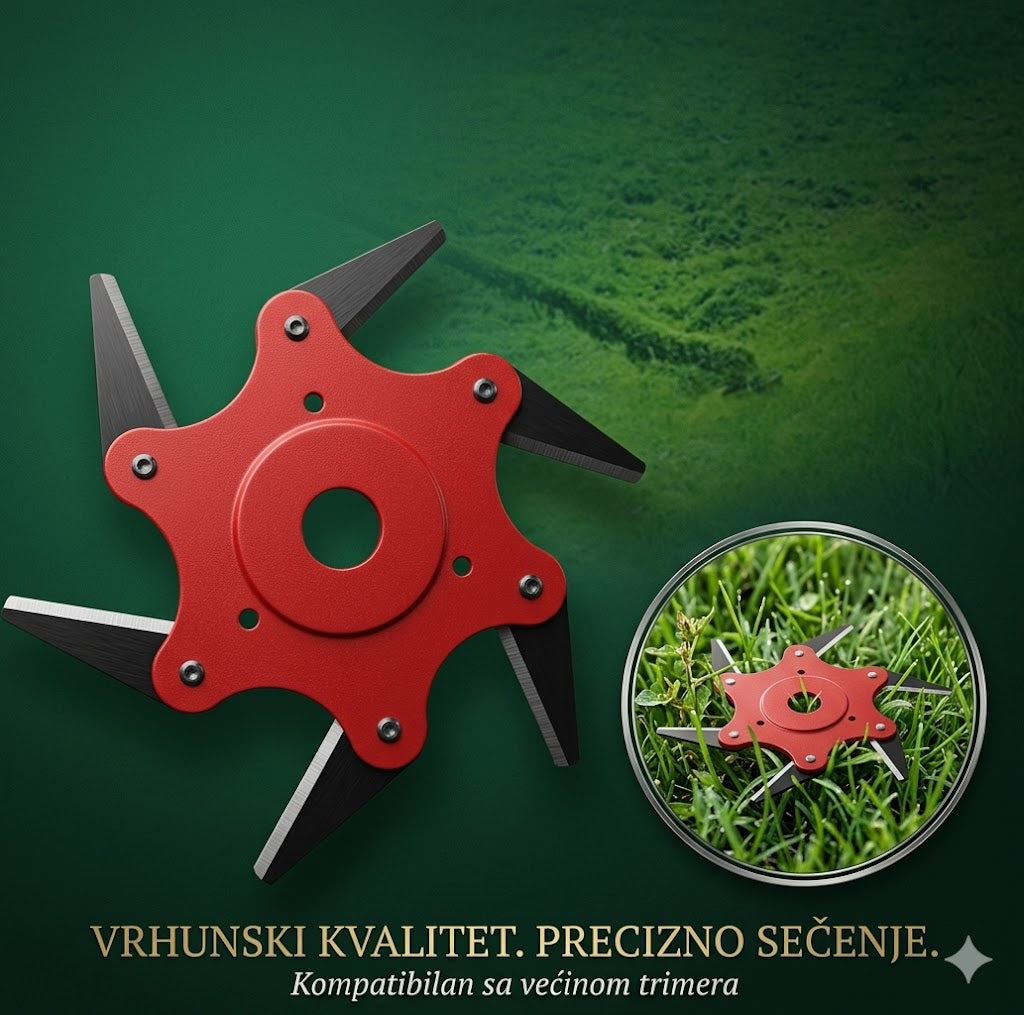 ⚔️ Ninja Blade – Glava za trimer