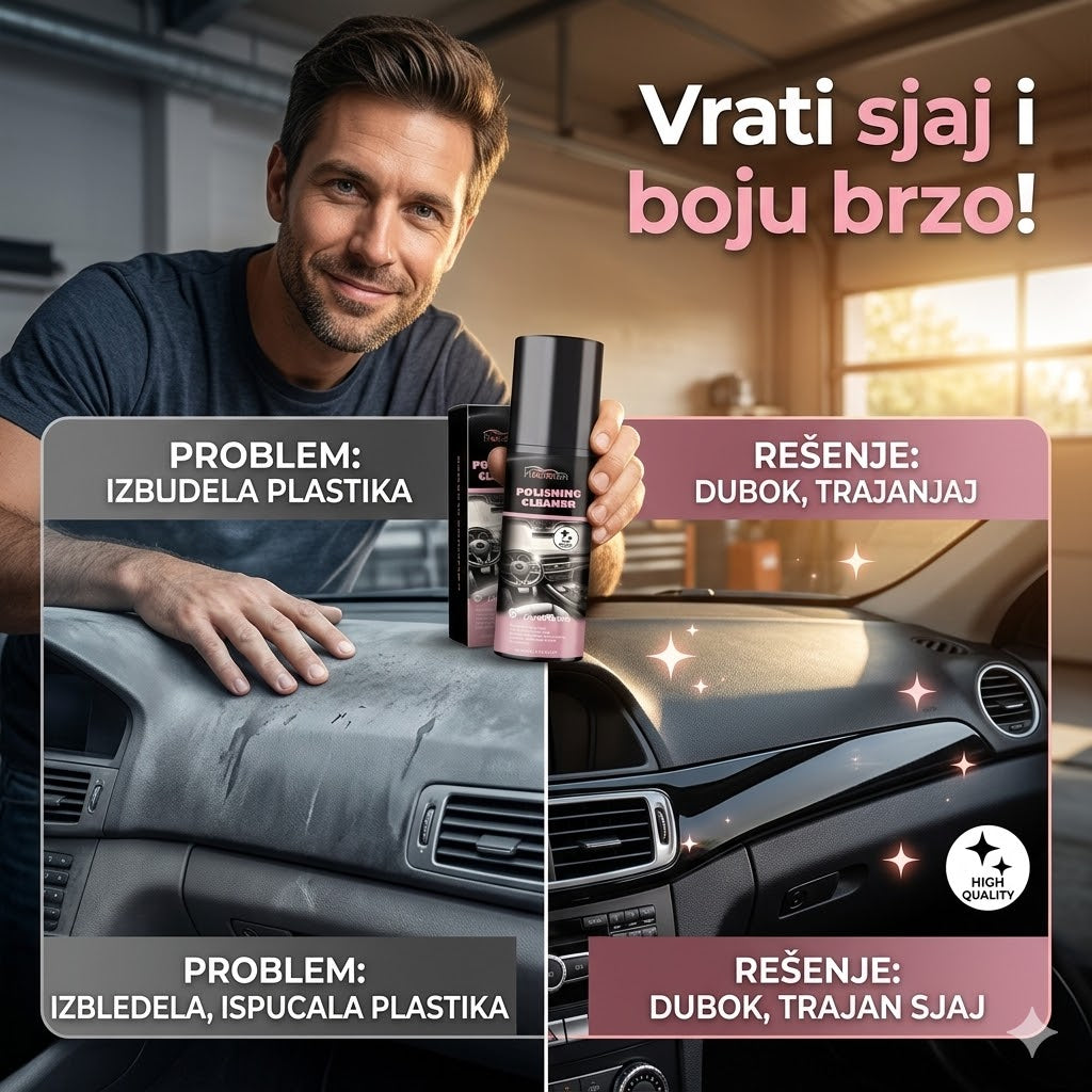 Sredstvo za obnovu plastike - novi auto za par minuta!